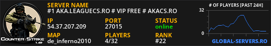 #1 AKA.LEAGUECS.RO # VIP FREE # AKACS.RO