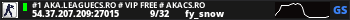 #1 AKA.LEAGUECS.RO # VIP FREE # AKACS.RO