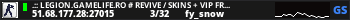 .:: LEGION.GAMELIFE.RO # Revive / Skins + VIP FREE ::.
