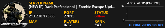 Dark Professional | Zombie Escape Spring | FreeVIP+BOSS+Events
