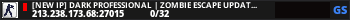 Dark Professional | Zombie Escape Spring | FreeVIP+BOSS+Events