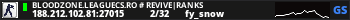 BloodZone.LeagueCs.Ro # Revive|Ranks