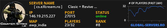 ★   [ cs.eXtream.ro ] ⮞   Clasic + Revive Mode | Free GUN