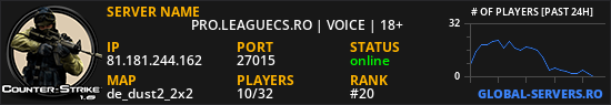  【 PRO.LEAGUECS.RO | VOICE | 18+