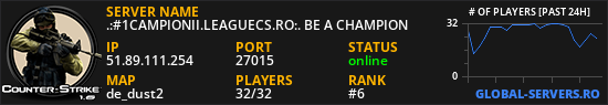 .:#1CAMPIONII.LEAGUECS.RO:. BE A CHAMPION