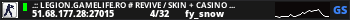 .:: LEGION.GAMELIFE.RO # Revive / Skin + Casino System ::.