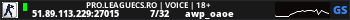  【 PRO.LEAGUECS.RO | VOICE | 18+