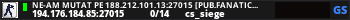 Ne-am mutat pe 188.212.101.13:27015 [PUB.FANATICSERVERS.RO]