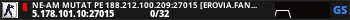 Ne-am mutat pe 188.212.100.209:27015 [EROVIA.FANATICSERVERS.RO]